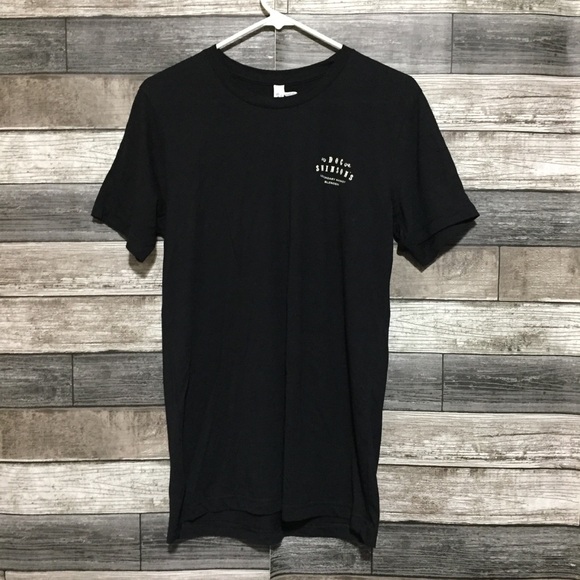 Bella Canvas Doc Swinsons Whiskey T Shirt Men’s M Black Short Sleeve Soft - Picture 4 of 8